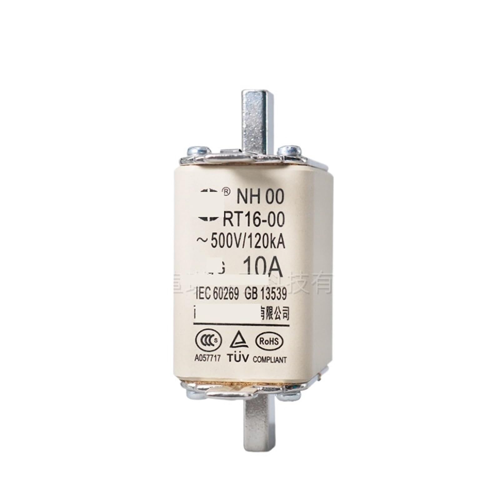 Fusible 100A NH00 RT16-00 fusible à couteau de haute durabilité 500V pour installations industrielles