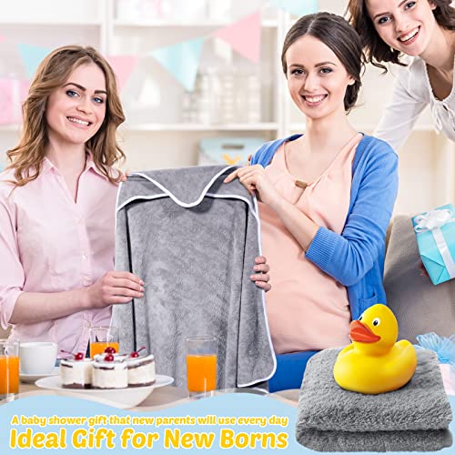 6 Pack Baby Bath Towel, Soft Coral Fleece Absorbent Newborn Hooded Towel For Kids, 30 X 30 Inch Hooded Baby Toddler Bath Blanket Towel For Babies Toddler Infant Shower Gift Supplies (Multicolor) #TOP6