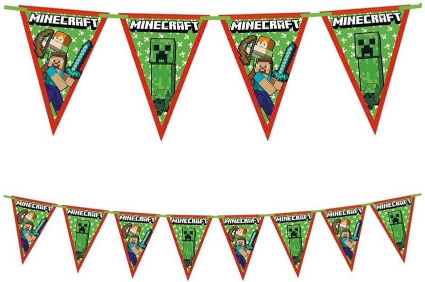 Minecraft Paper Triangle Flag Banner