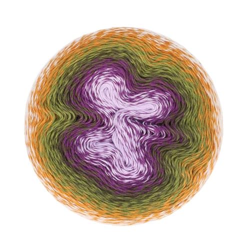 Image of Scheepjes Whirl Gradient Yarn Cake, 1 Cake (1094 yd / 1000 m), Cotton /Acrylic Blend, 226 g (8.0 oz), 791 Kiwi Crush Crumble