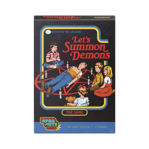 Cryptozoic Entertainment - Let's Summon Demons - Steven Rhodes - Juego de Cartas - Versión en Inglés