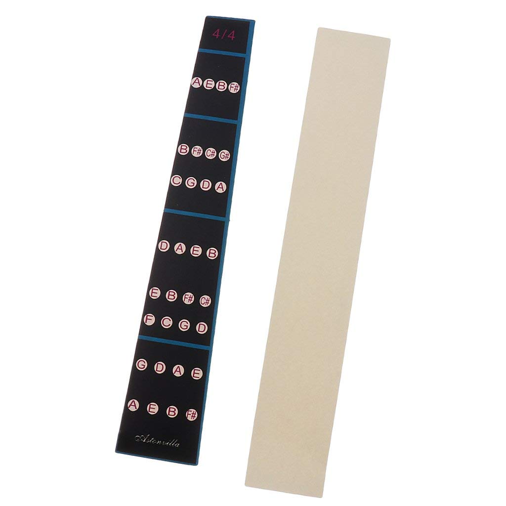 PAL MUSIC HOUSE Violin Fiddle Fingerboard Intonation Chart Stickers Fingering Labe, 4/4 Chart Sticker - Image 4 thumbnail