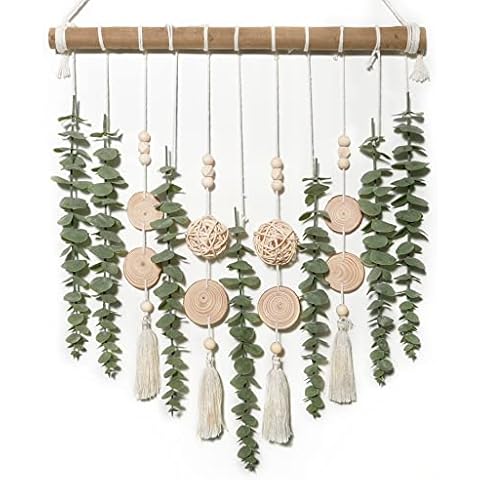 GIAUMA Boho Eucalyptus Wall Decor Cover
