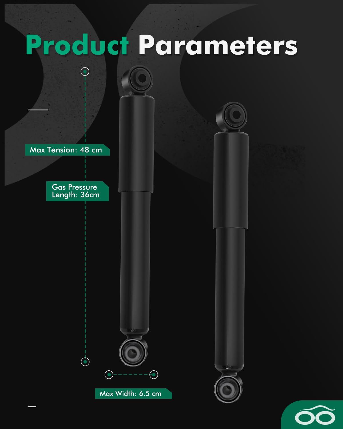 SCITOO - (8pcs) Front Quick Complete Struts Rear Shocks Absorber - View #7