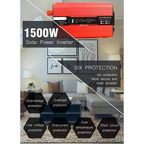 GoolRC Convertitore di tensione 1500W 3000W 12V