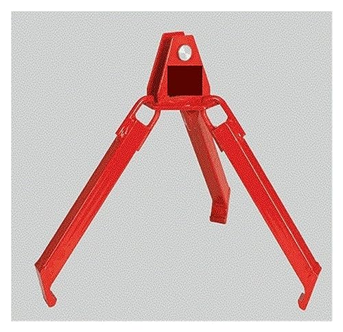 0.36Ton-0.5Ton Tipo CC-K Abrazadera de tambor de aceite de hierro Clip elevador Cubo de plástico Barril Tanque de aceite Can de cadena Para DJ de fiestas de bodas(40070002)