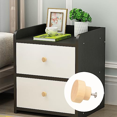 15 Pezzi Pomelli Legno Grezzo, Pomelli per Porte