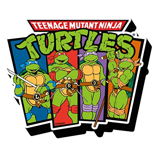 Imán decorativo Aquarius TMNT Cast para nevera miniatura 1