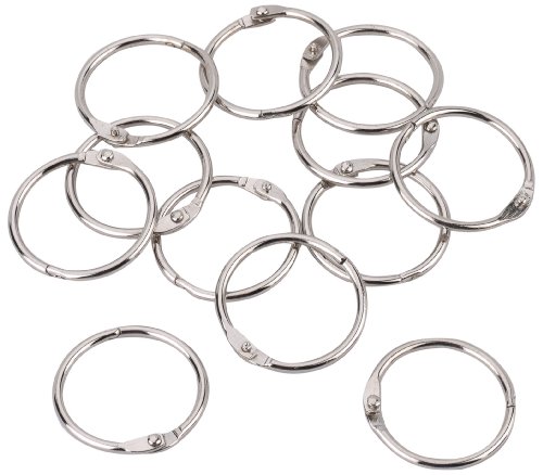 Grover TR9404 Flip Folder Rings 12Pk