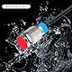 Powice 6 Stück 8mm 230VAC LED Metall Anzeigelampe Wasserdichte Signallampe, IP65 Kontrollleuchte 230V, Wasserdichtes Metallplatten-LED(Rouge)