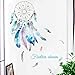 Stickers Muraux Attrape Rêves, ACMEDE Autocollant Mural Plume Décoration, Murale Salon Chambre Bébé Fille Pépinière Enfant - 89 x 31cm