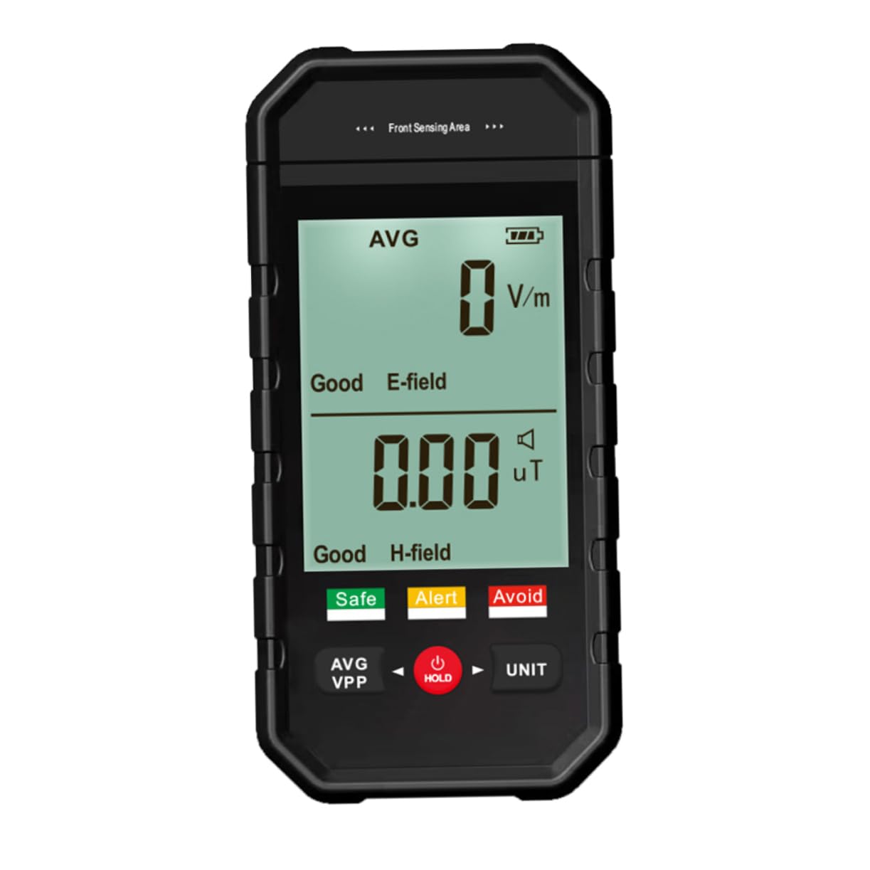 JEWEDECO Detector Digital Detector Equipment Detector Recorder Digital Meter Gold Tester Watt Meter Meters Digital Monitor Nuclear Black Plastic
