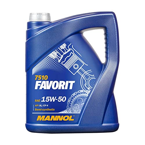 MANNOL Lubricante Favorit 15W50 SG/CD 5 l 50540400500 Cover