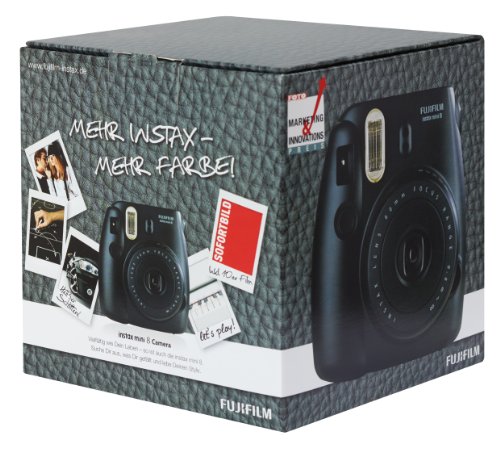 Instax Mini 8 Kamera SET (inkl. 1 Film für 10 Aufnahmen) schwarz