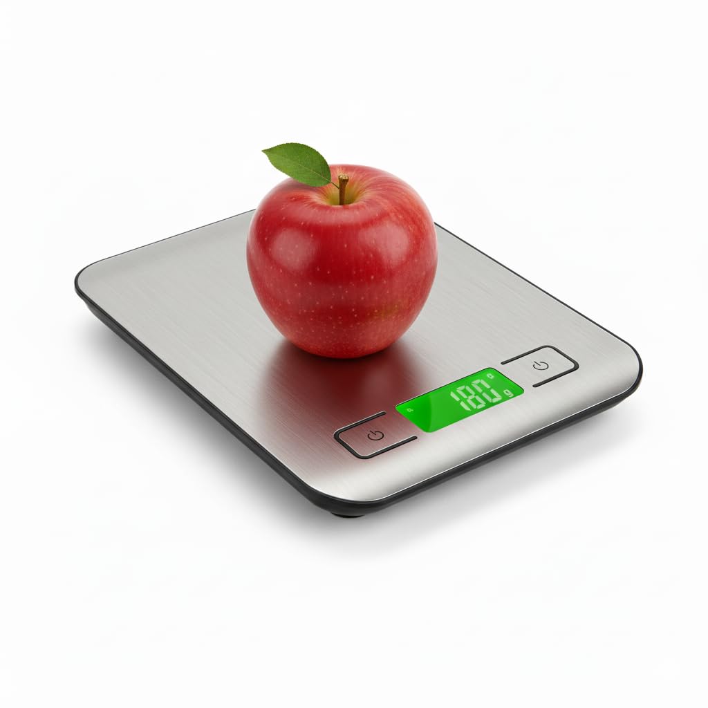 Digital Kitchen Weighing Scale 5KG – Food Scale with LCD Display, Tare Function, g/ml/oz/lb Units – Ideal Kitchen Weight Machine for Cooking, Baking, Diet, Fitness & Meal Prep-image-21