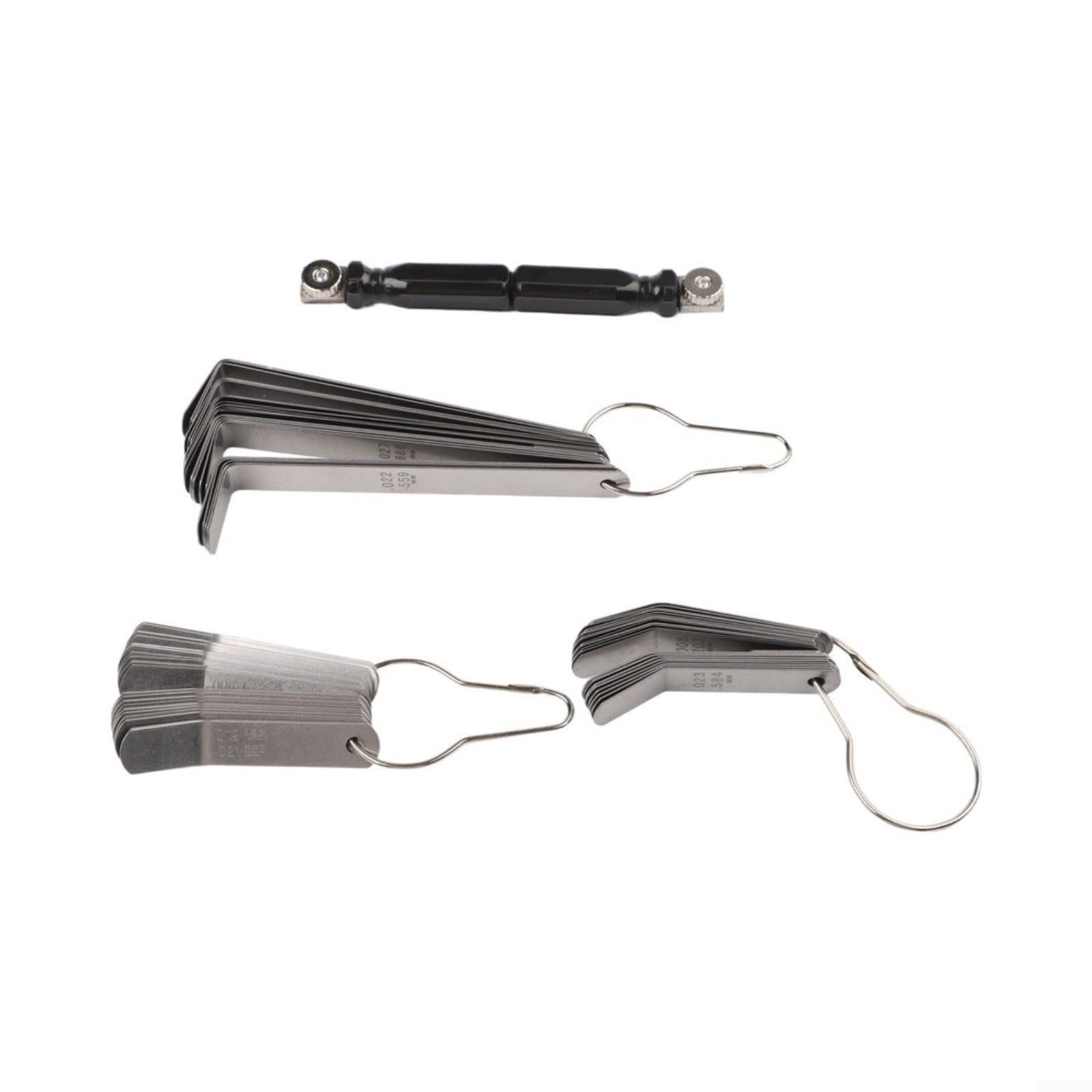 4-teiliges Schleifkopf-Fühllehren-Set