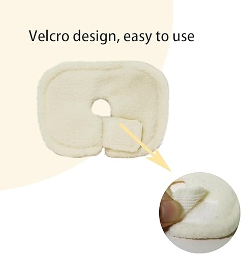 Miniatura 3 de 3 almohadillas para traqueotomía, fundas reutilizables para tubo de traqueotomía, almohadillas de soporte de tubo de traqueotomía, suministros de