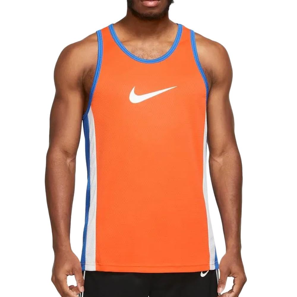 Nike Męska pomarańczowa koszulka do koszykówki DF Icon