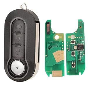 ProPlip Radiosleutel met programmeerelektronica voor Citroën Jumper Nemo Relay Peugeot Bipper Fiat 500 Bravo Doblo…