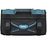 E-05533 MAKITA Envoltura asa y Bolsillo Frontal E-05533 Sistema de Correa de Rollo de Herramientas Azul, Negro