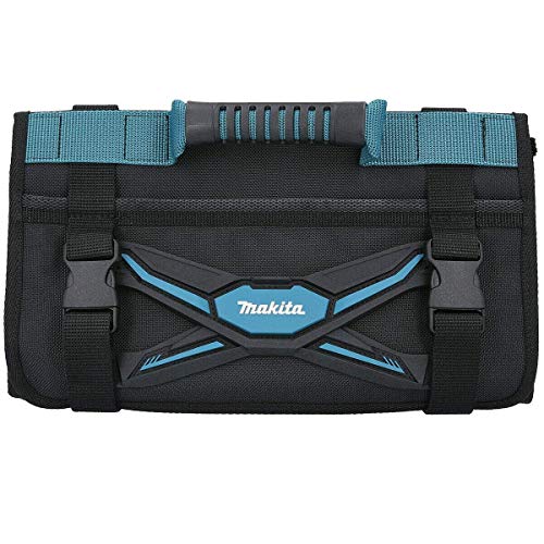 Makita Wrap with Handle & Front Pocket E-05533 Blue Tool Roll Strap System, Black