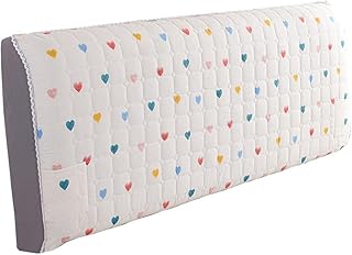 Pokrycie Wezgłowia Łóżka Pokrycie Wezgłowia Pokrycie All-Inclusive Czyste Bawełniane Łóżko Pokrywa Tkaniny Skórzane Łóżeczko I Tył Pokrywa Ochrona Przed Pyłu Okładka Księżniczki W Stylu-Miłość 220 * 6