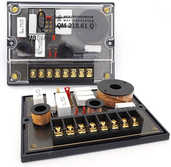 Pair of QM-218.61-Q Series MB Quart 2-Way Crossovers Made in Germany (Open Box)