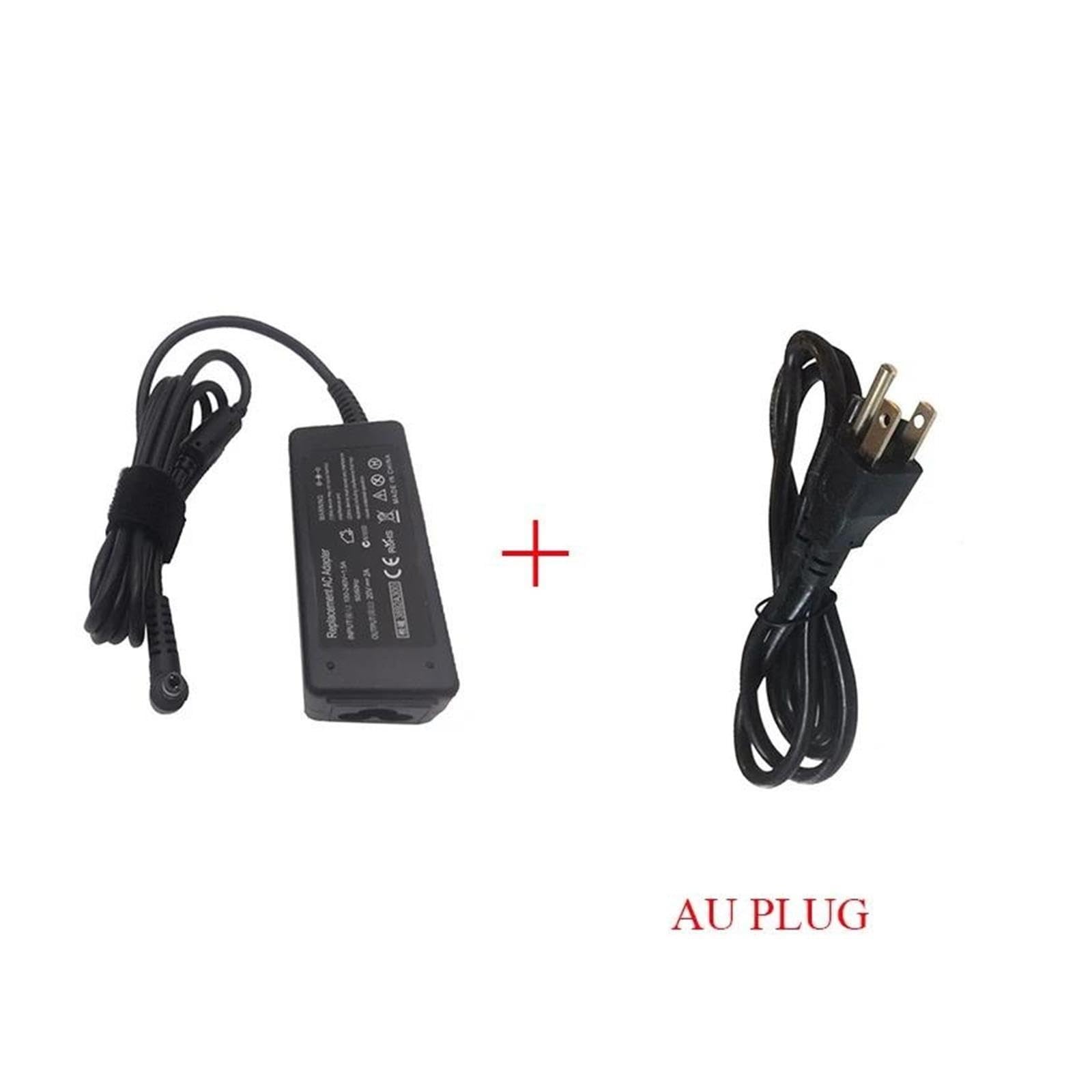 Cargador De Vuelta De 20V 2A 40W 5,5 * 2,5 Mm, Compatible con ThinkPad, Compatible con IdeaPad, S10 X110 X120 X130 U310, Compatible con MSI, U100 U90 U100 U110 U120(with US Plug)
