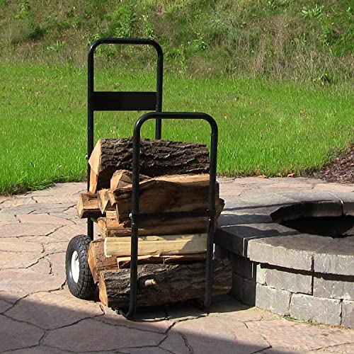 Sunnydaze QX-FLC-M Outdoor Firewood Log Cart thumb #6