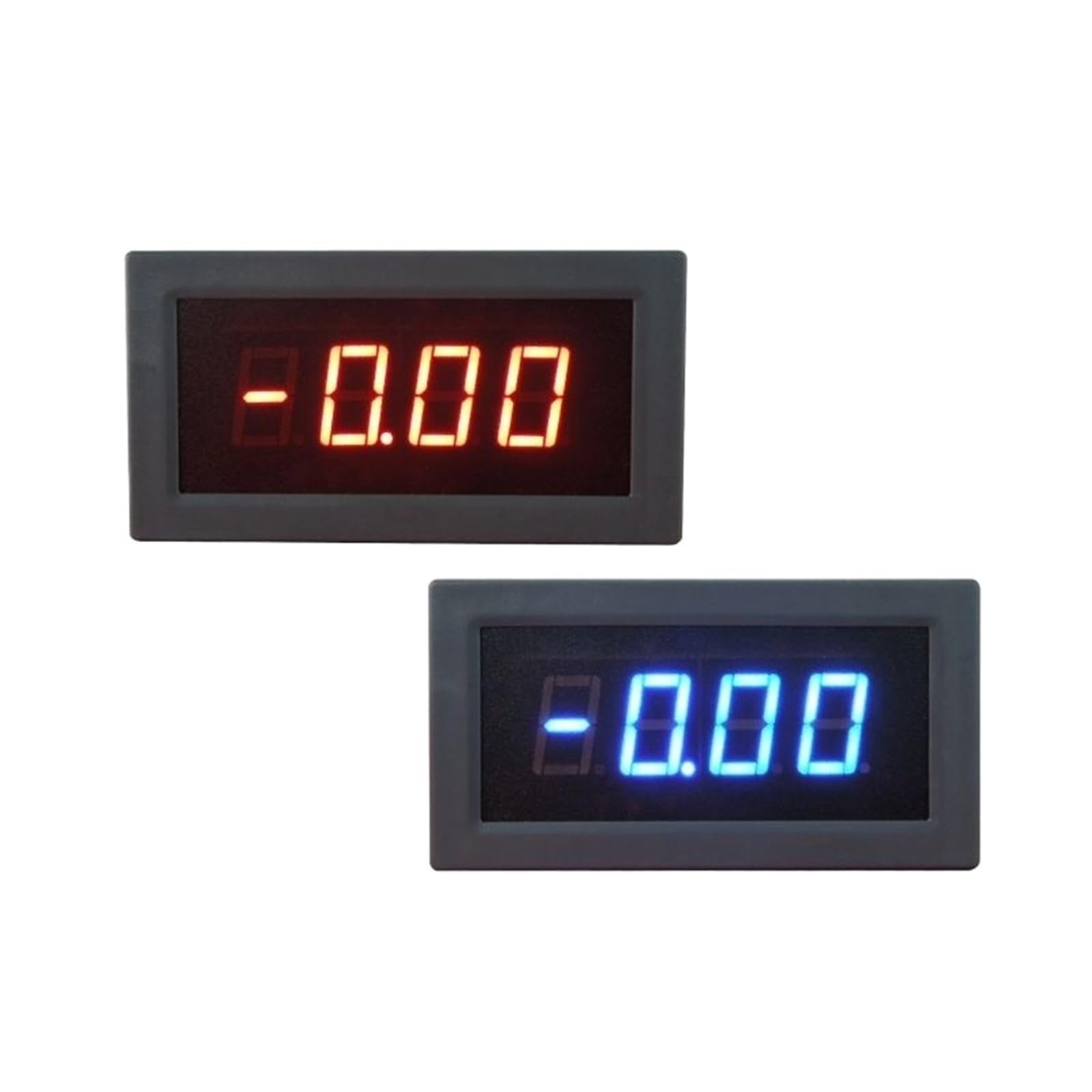 1 Stücke YB5135Bi 3 1/2 Isolationsvoltmeter LED Digital DC Spannungsmesser 20mV/200mV/2V/20V/200V/500V Panelmeter Spannungsmonitor Voltmetre(Red,DC20MV_POWER SUPPLY DC5V)