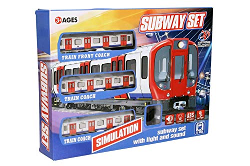 Kidz Corner- Metro con raíles, Color 3, 3 (442846)