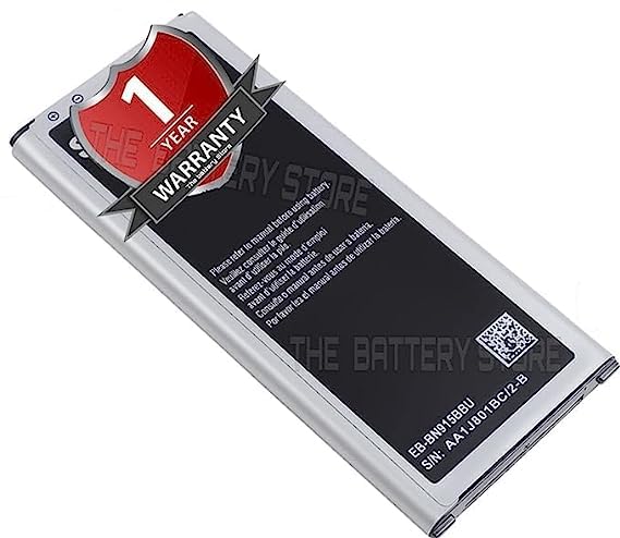 Image of THE BATTERY STORE Original EB-BN915BBC Battery for Samsung Note-4 Edge N915K N915L N9150 N915FY Battery with 1 Year Warranty***(PPP97)