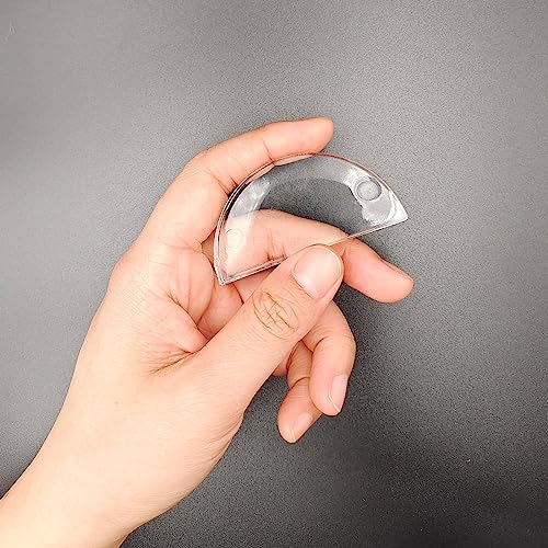 Image of 6 PCS Physical Optical Acrylic Convex Concave Lens Set, Triangular Semicircular Rectangular Prism Physics Demonstration Tools Equipment for Physics Teaching Students Lab Photography Science