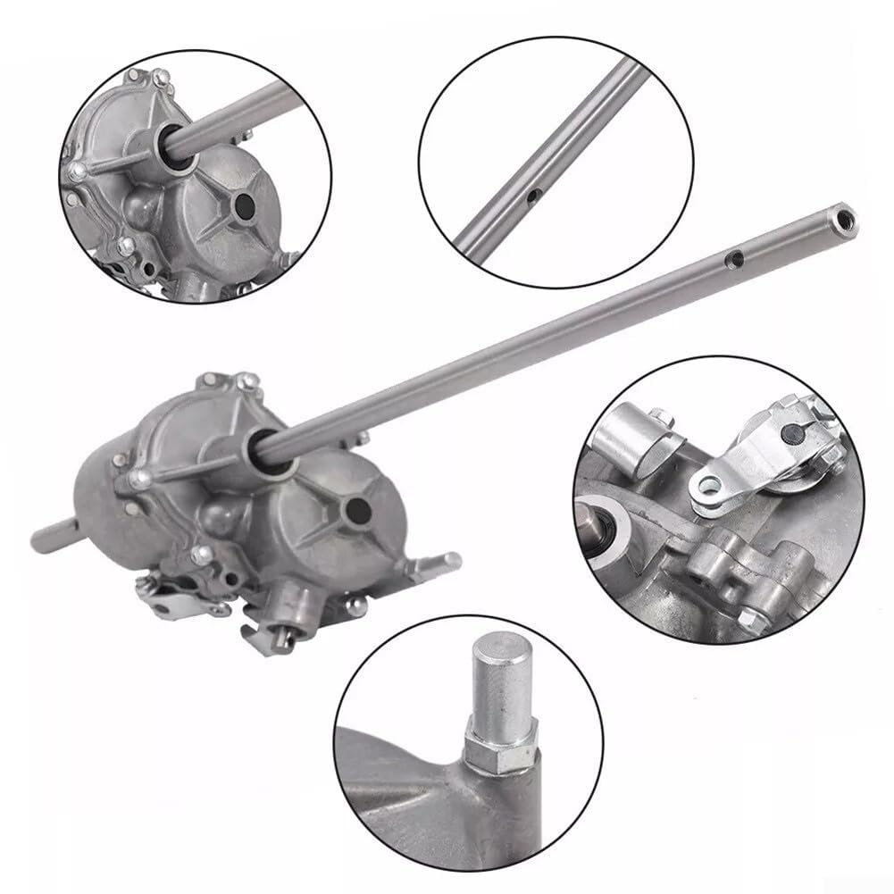Para cortacésped autopropulsado de 21 pulgadas, 3 cajas de cambios con cables de embrague y selector, unidad de accionamiento de metal sellada para piezas HRU215 HRU216 HRJ216 (545 mm)