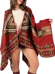 Brick Red Western Aztec