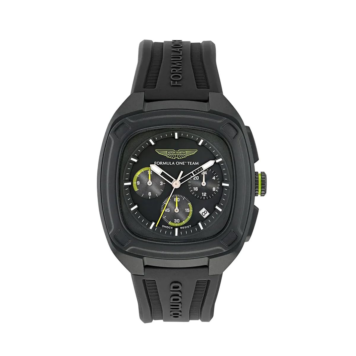 Aston Martin Am Formula 1 MTFO1 - Reloj analógico de Cuarzo para Hombre (Silicona)