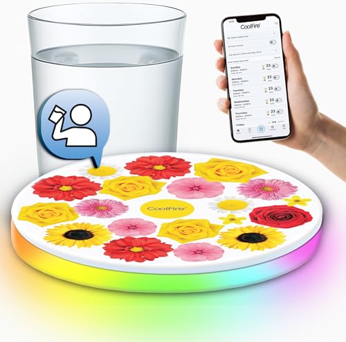 Coolfire – Talking Drink Water Reminder, with Voice Alerts &