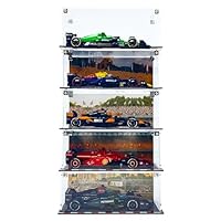 Brick Nest Acrylic Display Case for LEGO Speed Champions F1 Car