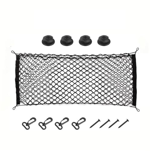 Filet de coffre Mercedes CLA double couche ajustable pour sécuriser vos bagages en voyage