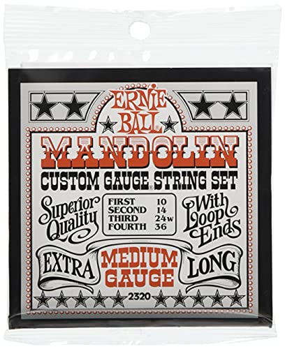 ERNIE BALL 2320 マンドリン弦 STAINLESS STEEL MANDOLIN MEDIUM LOOP END