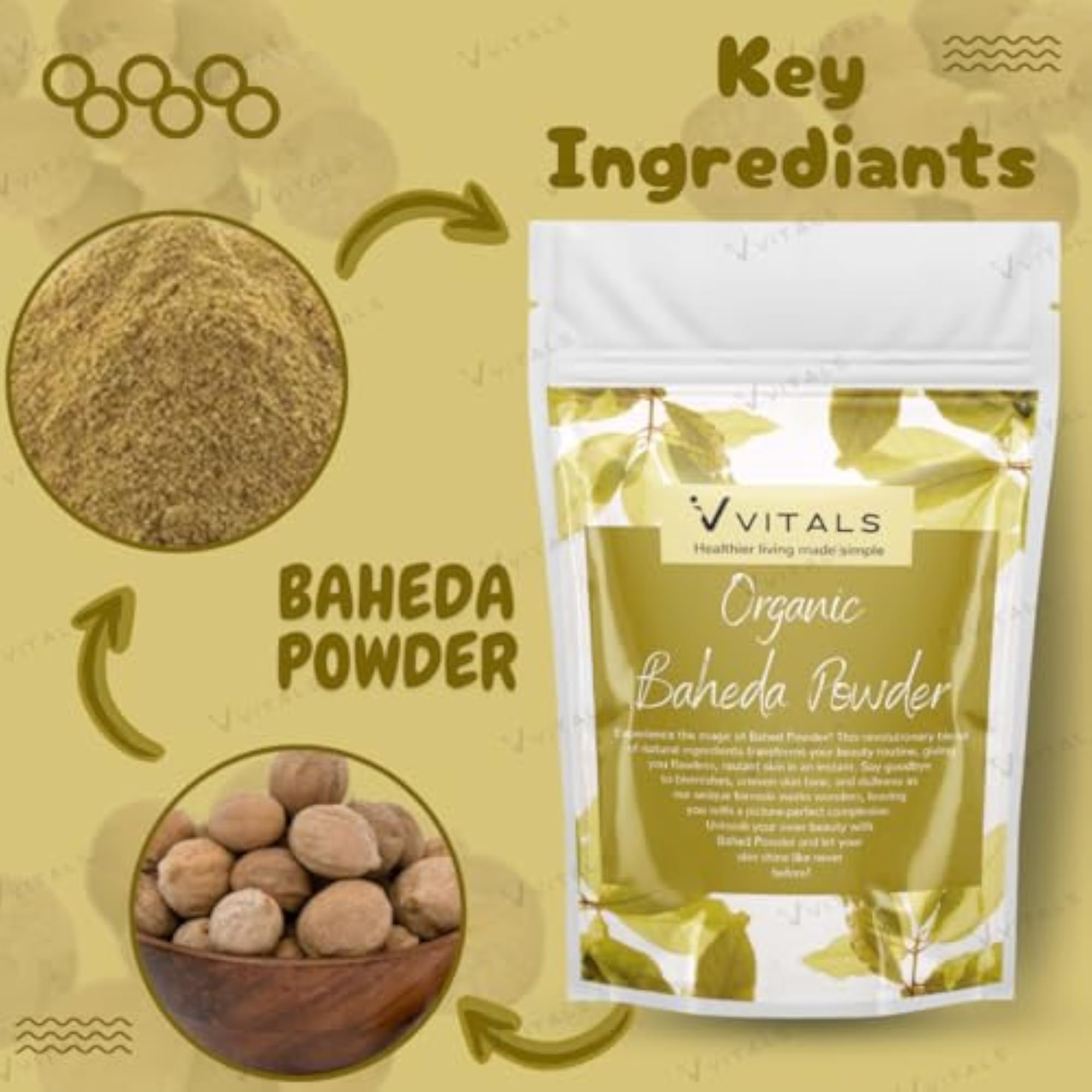 Vvitals Baheda Powder, 50 gm
