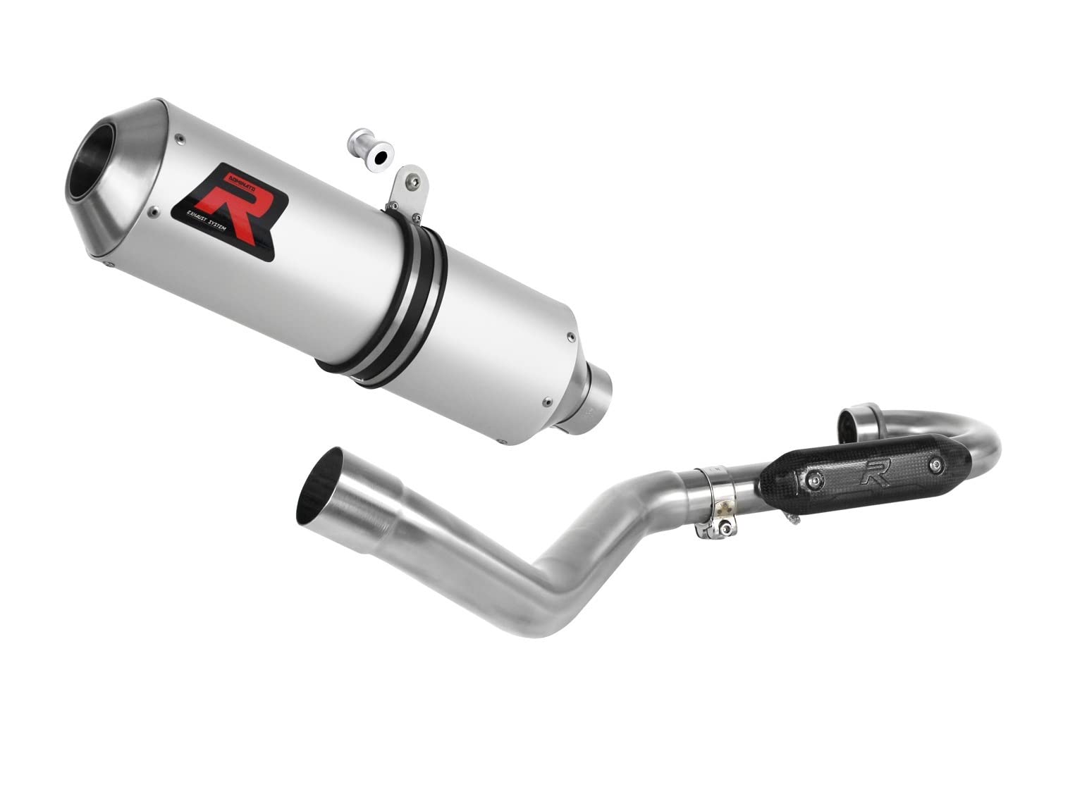 DOMINATOR Ligne complète d'échappement Collecteur Silencieux MX compatible avec KFX 450 2008-2014