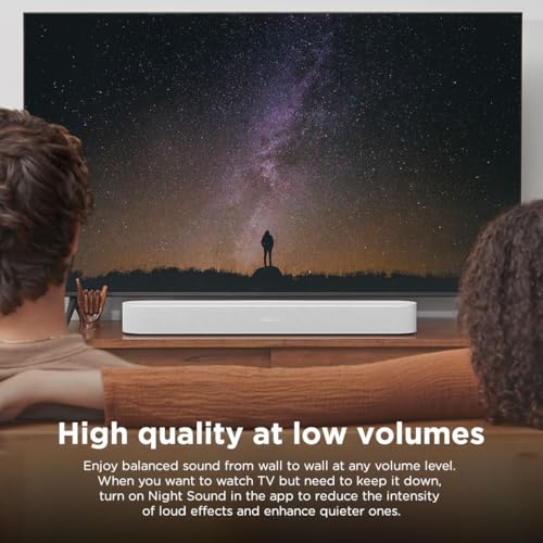 Sonos Beam 2 Wireless Soundbar (White) 3