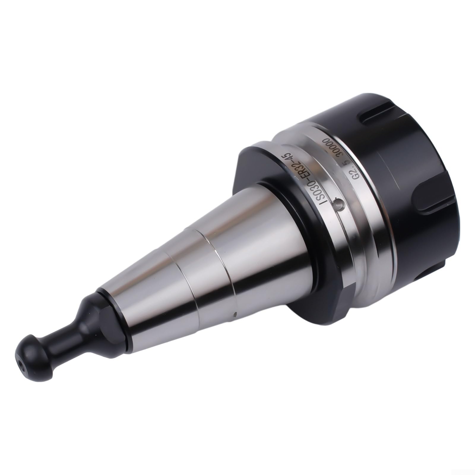 ISO30 ER32 - Collet equilibrado de 45 L para soporte de herramientas de torno CNC con perno de tracción, portabrocas de fresado alto de 30000 RPM compatible con máquinas ISO 30
