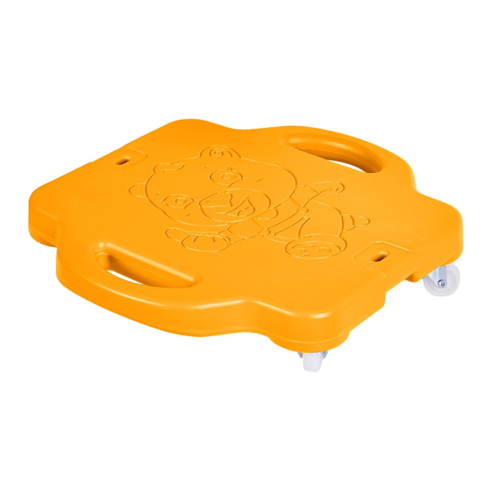 Kinder Skateboard mit Ergonomisch Geformten Griffen, Stabilem Sitz Und Aus PP Material Gefertigt; Geeignet für Kinderturnhalle, Zuhause Und Garten.
