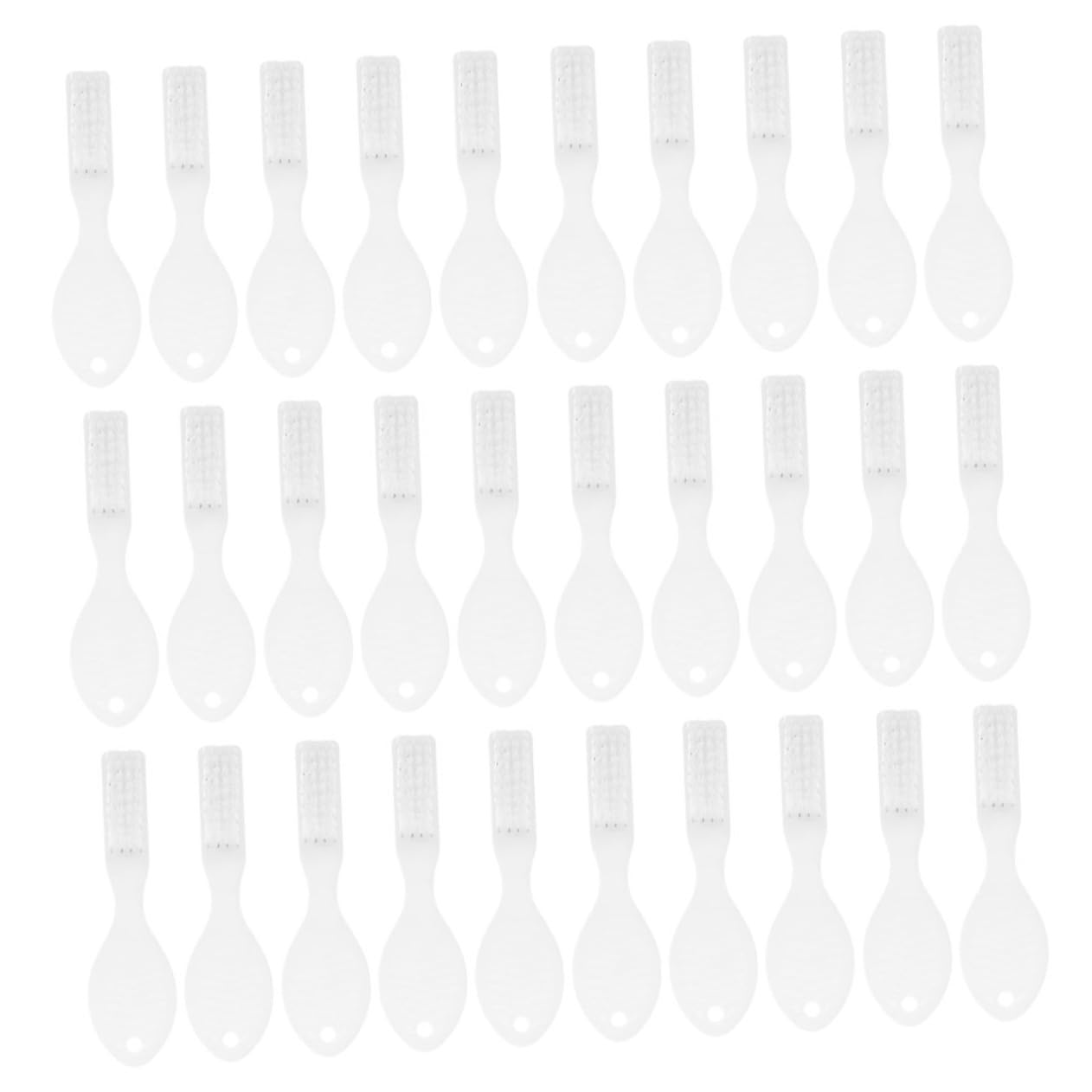 FOMIYES 30pcs Mini Toothbrush for Correctional Facilities Compact Easy to Use Tooth Prevent Self Harming with Handle Design Portable Toothbrushes for Inmates and Patients