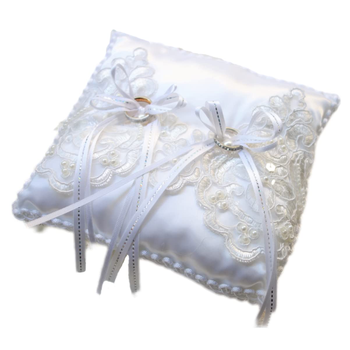 Amazon | リングピロー 手作りキット【世界に一つ】 アラベスク レース  