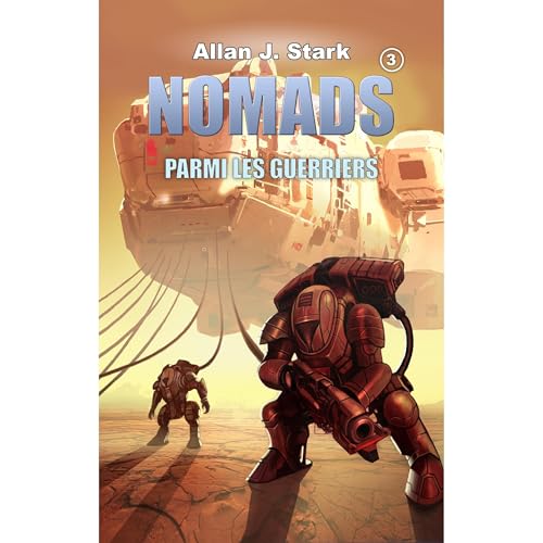 NOMADS Audiolibro Por Allan J. Stark arte de portada