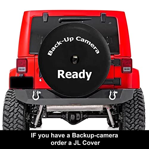 Funny Spare Tire Wheel Cover for Camper SUV Trailer Truck RV JP Thick PVC Leather | Take It Out Play American Offroad Black 33 Inch