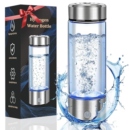 2026 Upgrade Hydrogen Water Bottle, Portable Hydrogen Water Ionizer Machine -SPE PEM Tech,...